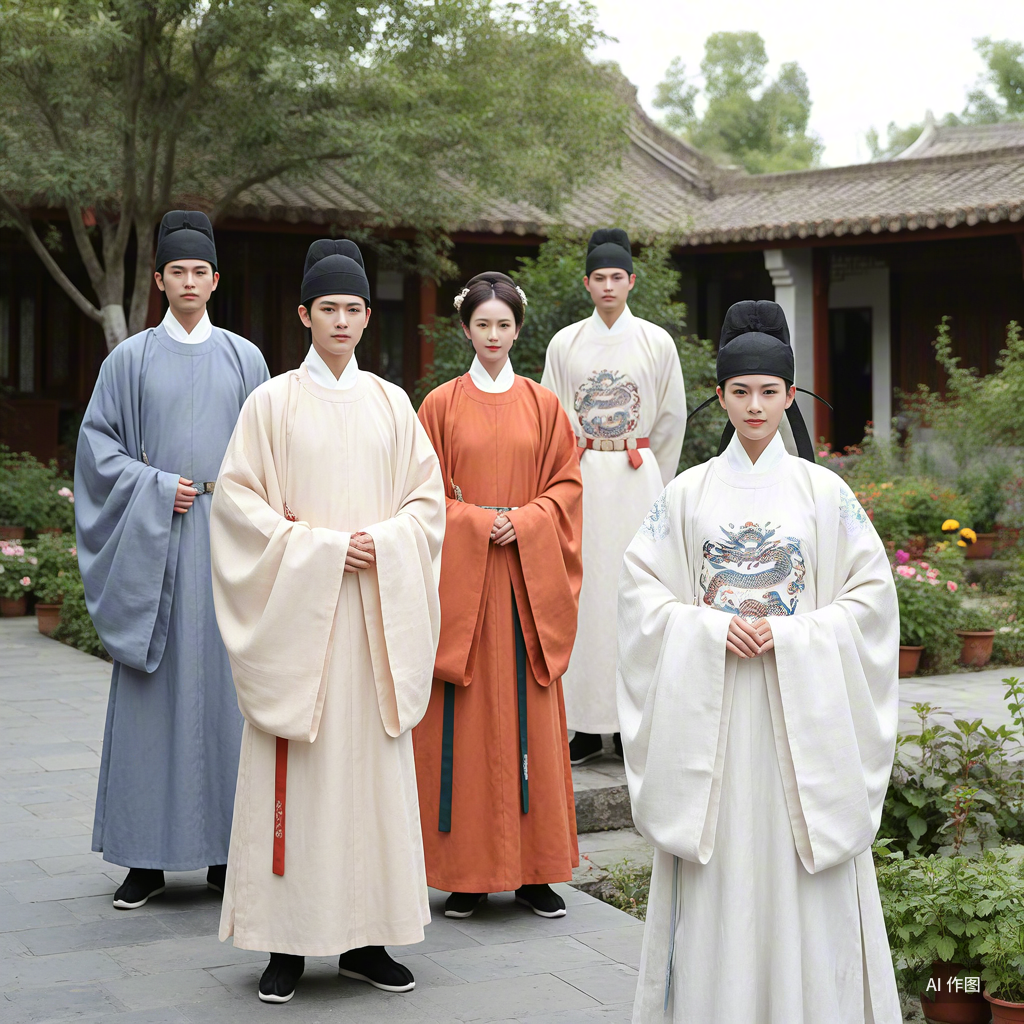 Introduction to Chinese Hanfu of 6 different dynasties - iohanfu.com
